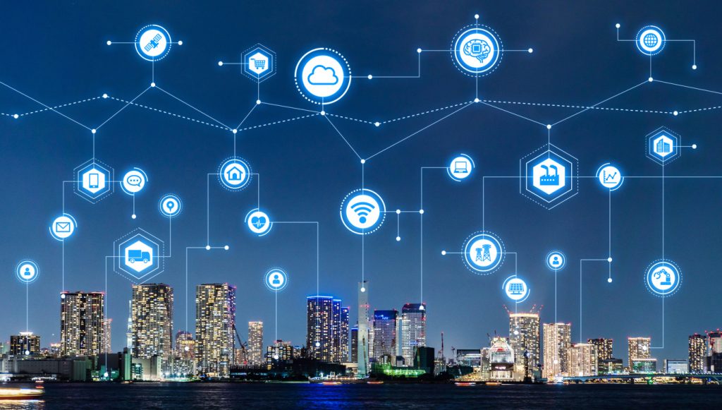 smart city, wireless, internet, LTE, communication towers