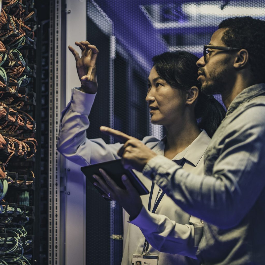 Industrial Fibre Telecom Solutions in Alberta server room, network cabling, data center, structured cabling